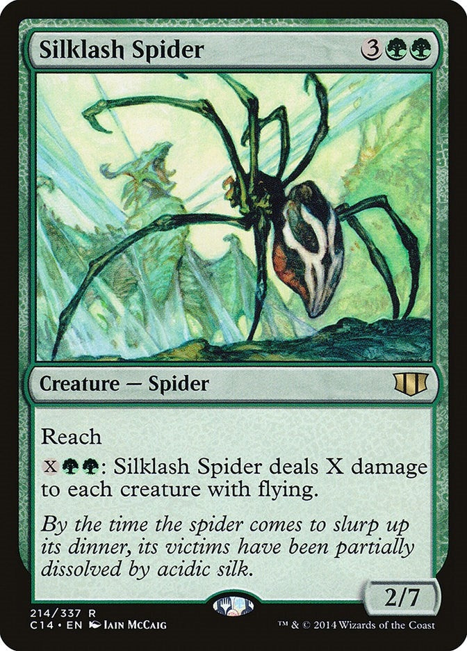 Image for Silklash Spider (214) [Commander 2014] - Magic: The Gathering