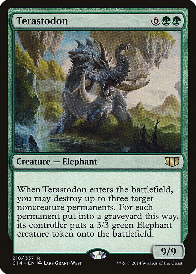 Image for Terastodon (218) [Commander 2014] - Magic: The Gathering