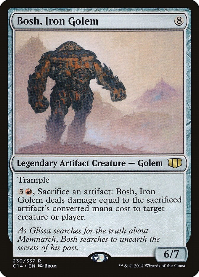 Image for Bosh, Iron Golem (230) [Commander 2014] - Magic: The Gathering