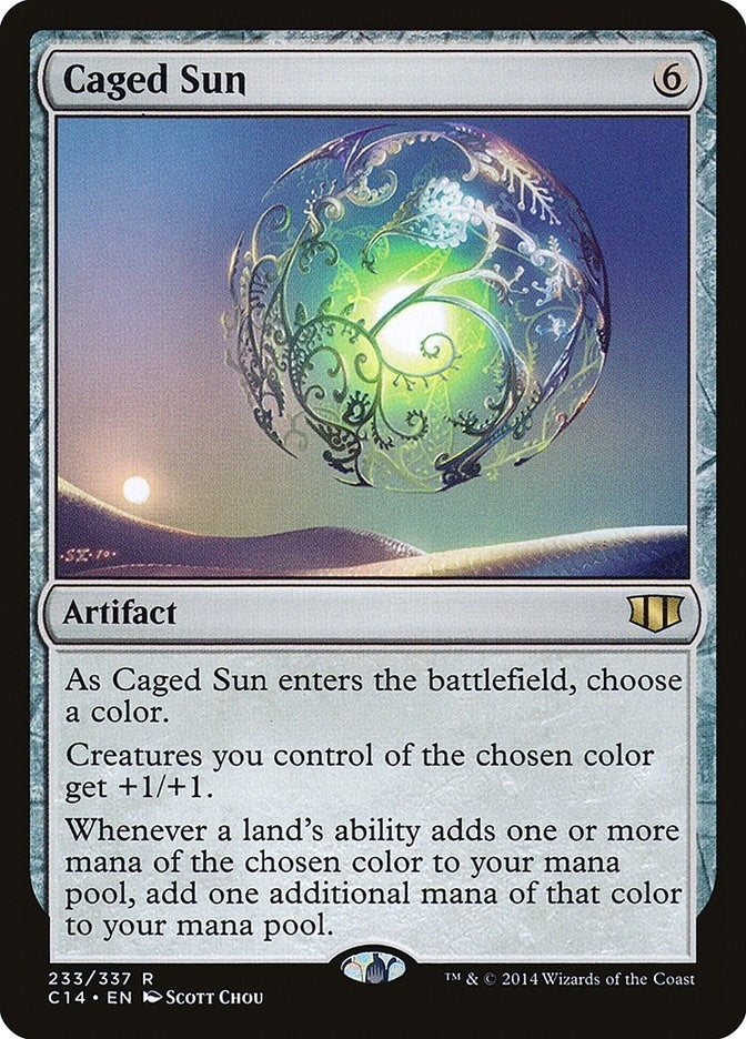 Image for Caged Sun (233) [Commander 2014] - Magic: The Gathering