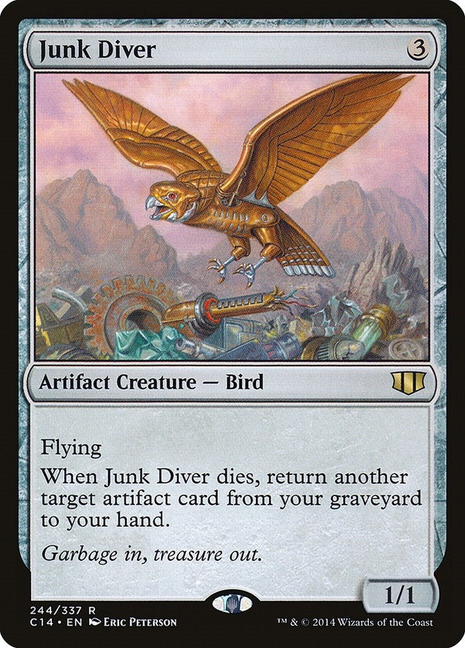 Image for Junk Diver (244) [Commander 2014] - Magic: The Gathering