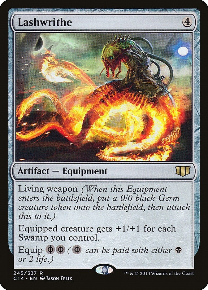Image for Lashwrithe (245) [Commander 2014] - Magic: The Gathering