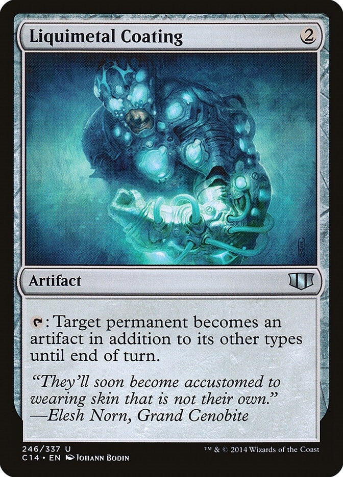 Image for Liquimetal Coating (246) [Commander 2014] - Magic: The Gathering