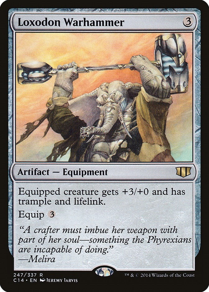 Image for Loxodon Warhammer (247) [Commander 2014] - Magic: The Gathering