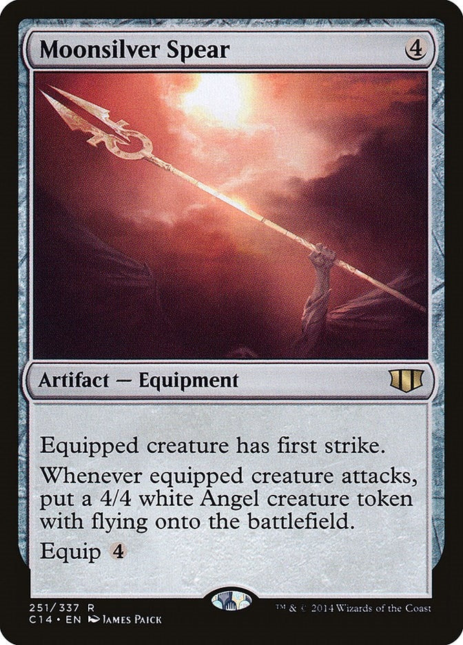 Image for Moonsilver Spear (251) [Commander 2014] - Magic: The Gathering