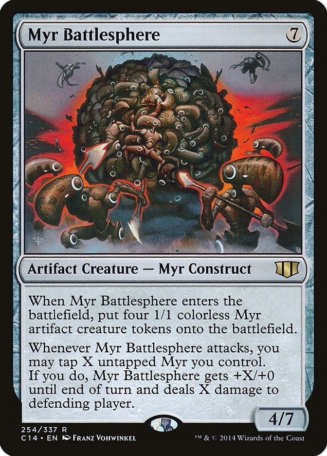Image for Myr Battlesphere (254) [Commander 2014] - Magic: The Gathering