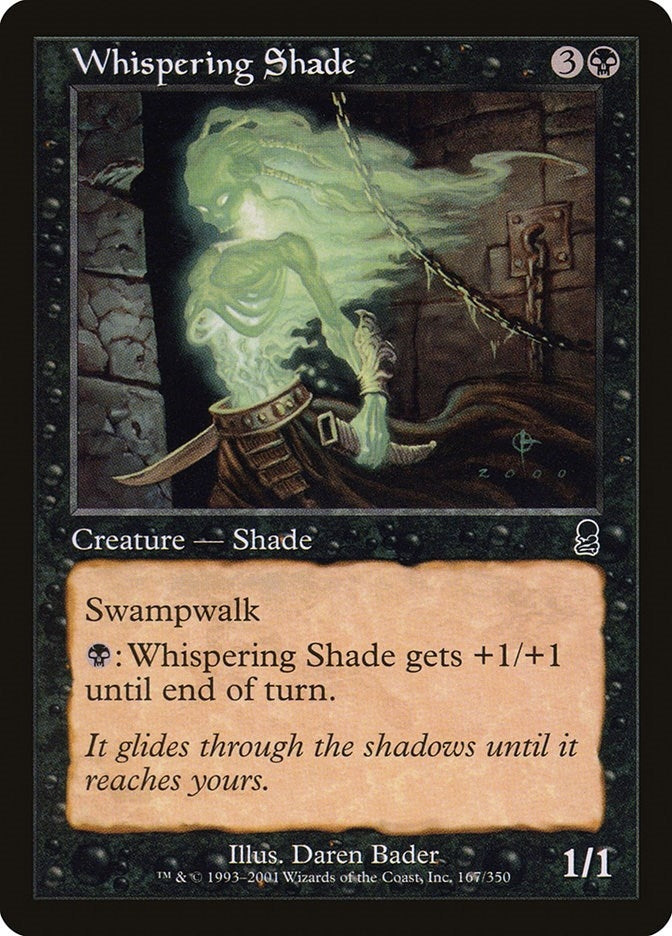 Image for Whispering Shade (167) [Odyssey] - Magic: The Gathering