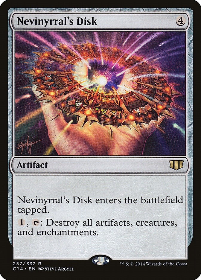 Image for Nevinyrral's Disk (257) [Commander 2014] - Magic: The Gathering