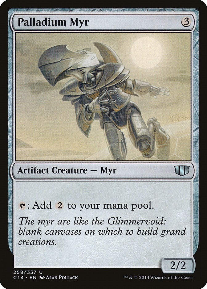Image for Palladium Myr (258) [Commander 2014] - Magic: The Gathering