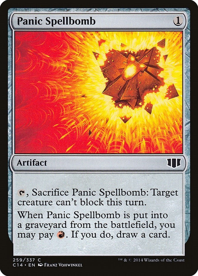 Image for Panic Spellbomb (259) [Commander 2014] - Magic: The Gathering