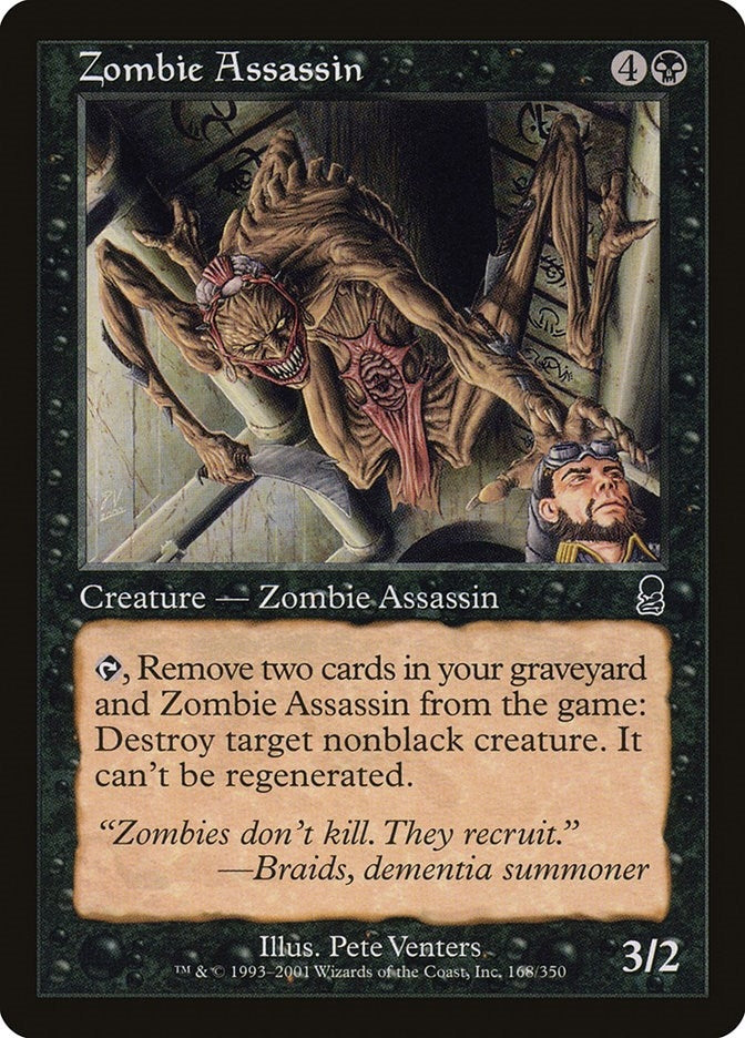 Image for Zombie Assassin (168) [Odyssey] - Magic: The Gathering