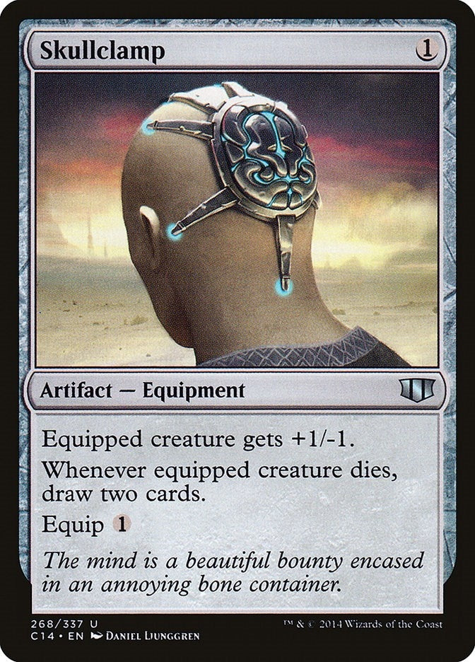 Image for Skullclamp (268) [Commander 2014] - Magic: The Gathering