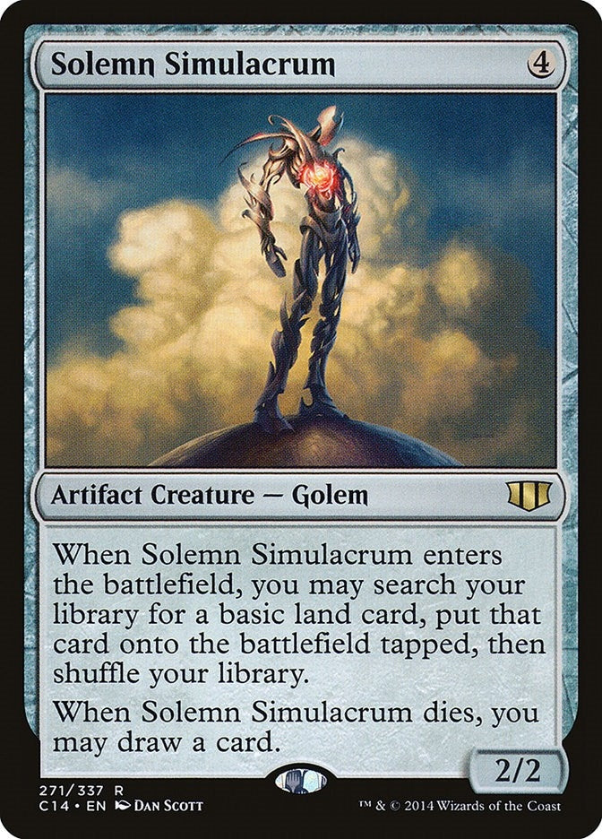 Image for Solemn Simulacrum (271) [Commander 2014] - Magic: The Gathering