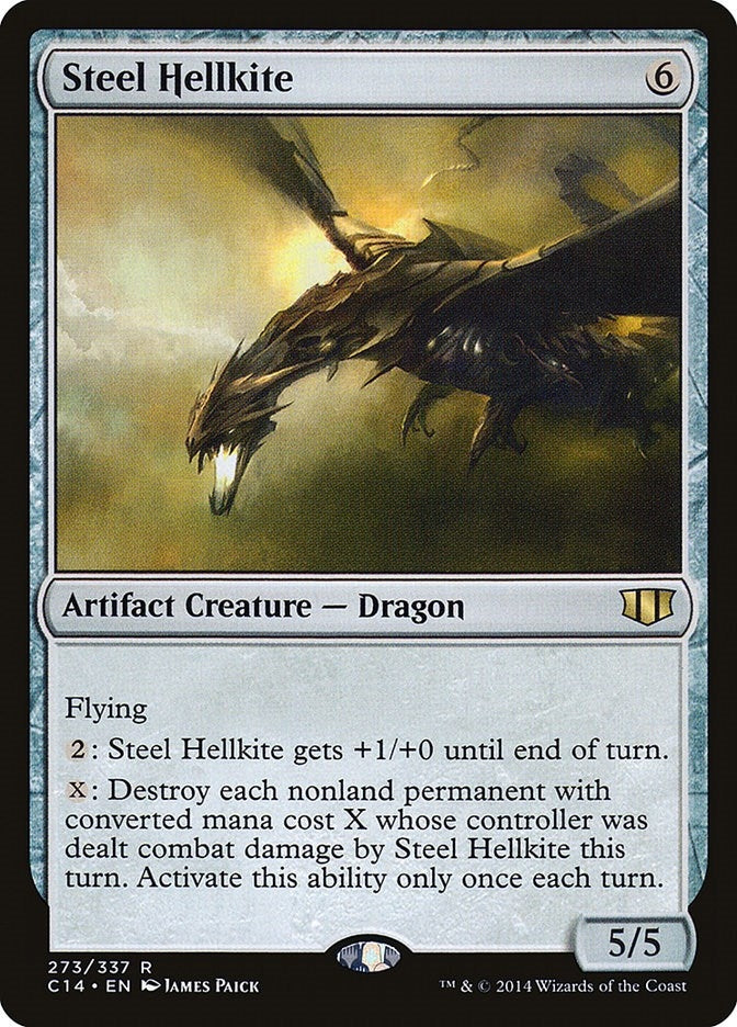 Image for Steel Hellkite (273) [Commander 2014] - Magic: The Gathering