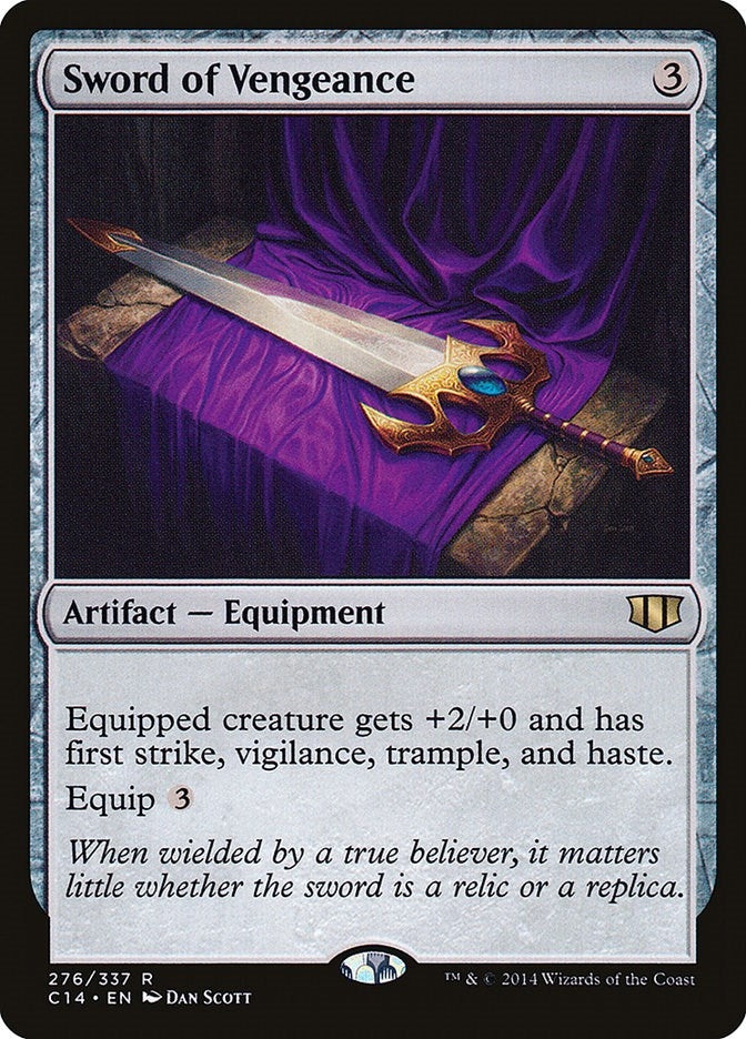 Image for Sword of Vengeance (276) [Commander 2014] - Magic: The Gathering