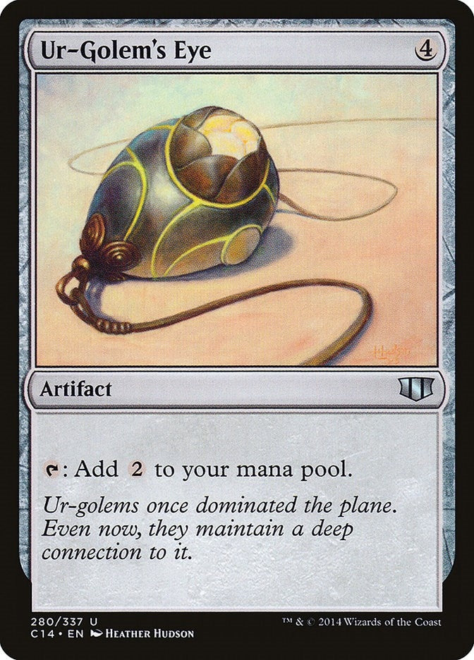 Image for Ur-Golem's Eye (280) [Commander 2014] - Magic: The Gathering