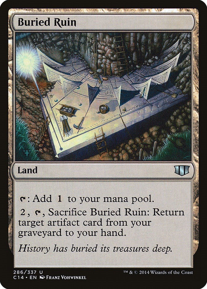 Image for Buried Ruin (286) [Commander 2014] - Magic: The Gathering