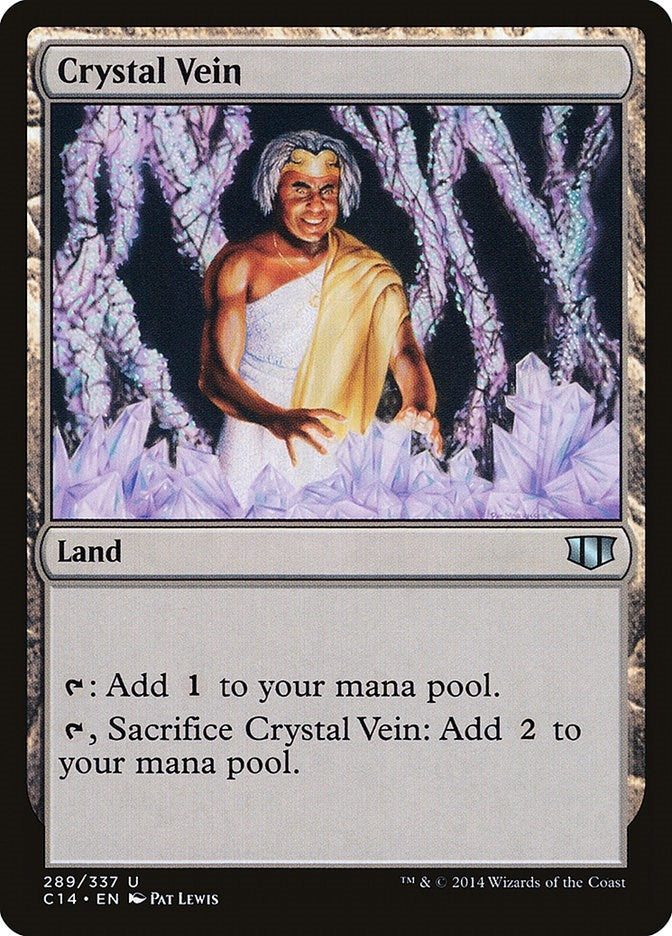 Image for Crystal Vein (289) [Commander 2014] - Magic: The Gathering