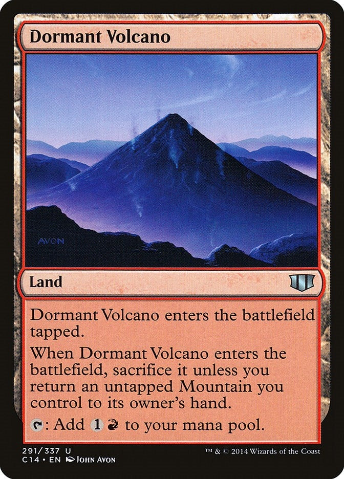 Image for Dormant Volcano [Commander 2014] - Magic: The Gathering