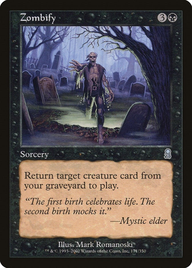 Image for Zombify (171) [Odyssey] - Magic: The Gathering