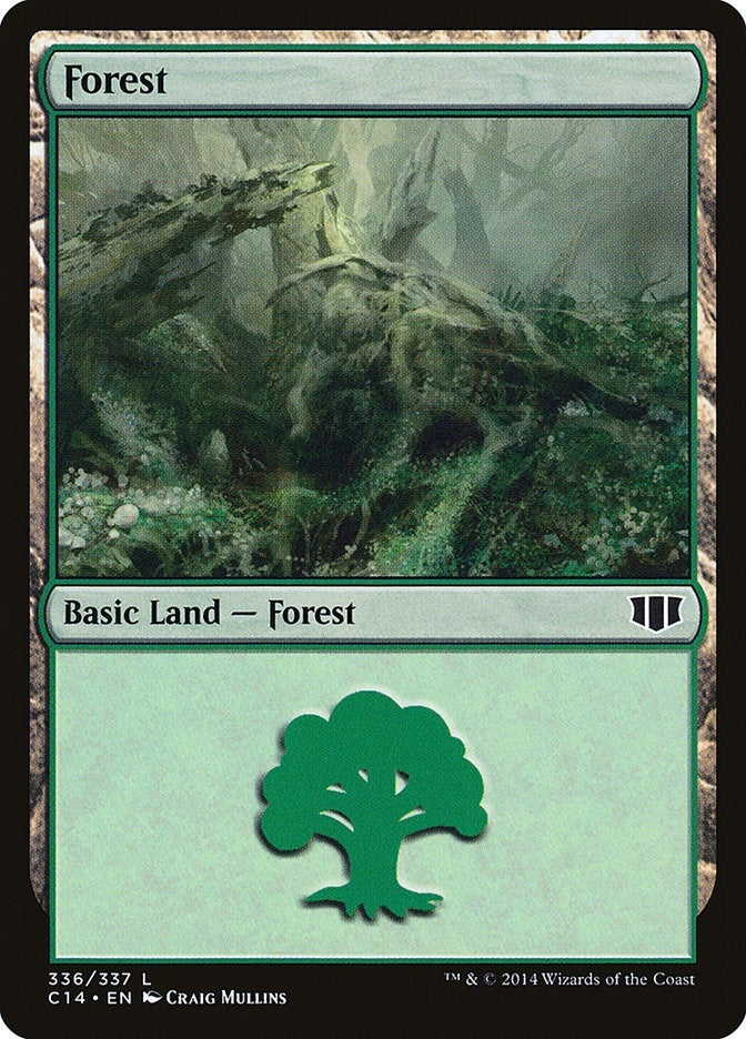 Image for Forest (336) (336) [Commander 2014] - Magic: The Gathering