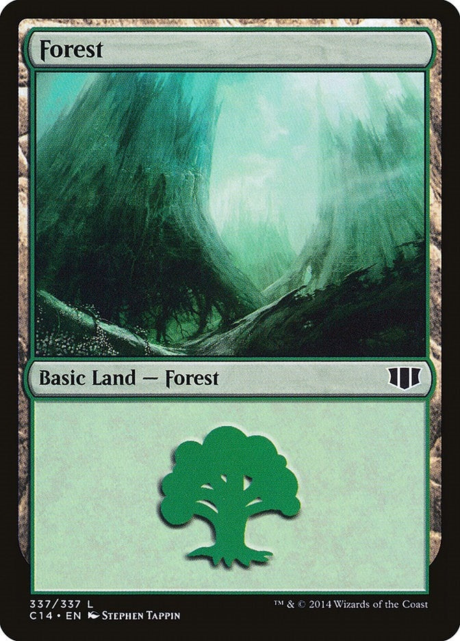 Image for Forest (337) (337) [Commander 2014] - Magic: The Gathering