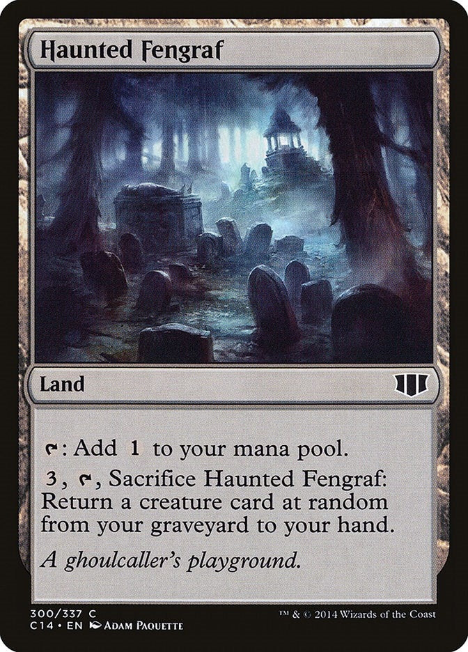 Haunted Fengraf (300) [Commander 2014]