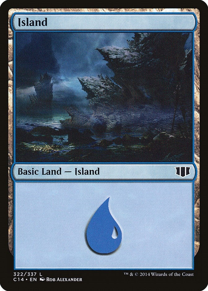 Image for Island (322) (322) [Commander 2014] - Magic: The Gathering