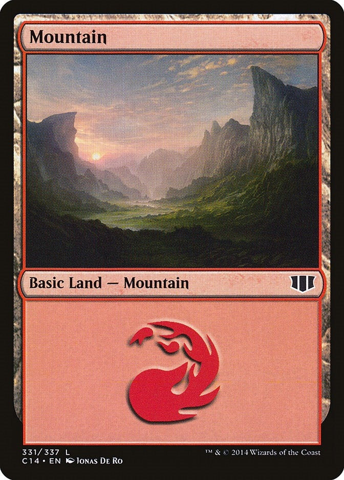 Image for Mountain (331) (331) [Commander 2014] - Magic: The Gathering