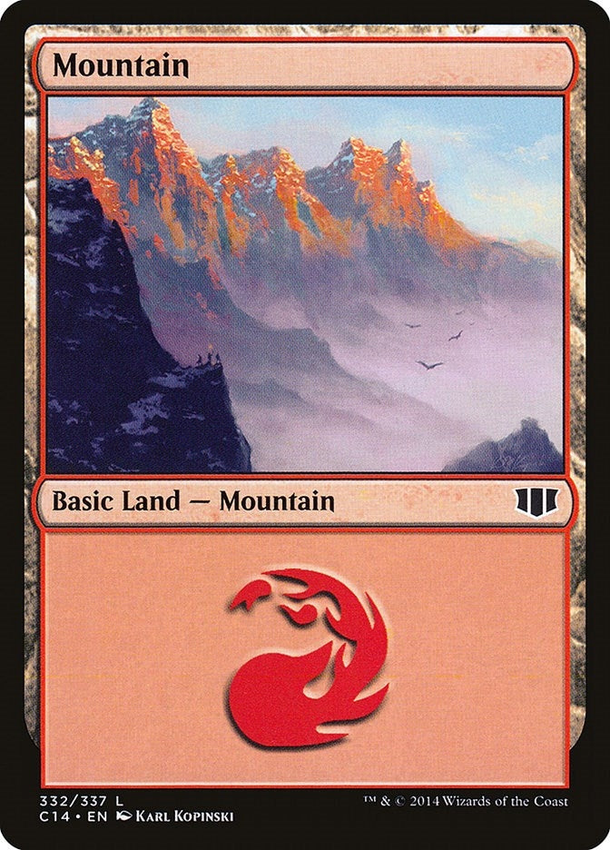 Image for Mountain (332) (332) [Commander 2014] - Magic: The Gathering