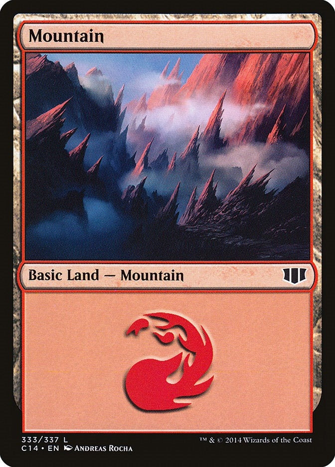 Image for Mountain (333) (333) [Commander 2014] - Magic: The Gathering