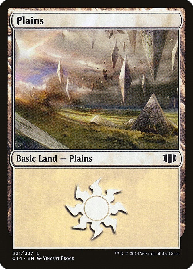 Image for Plains (321) (321) [Commander 2014] - Magic: The Gathering