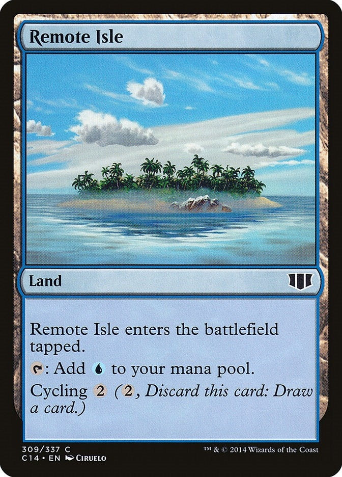 Image for Remote Isle (309) [Commander 2014] - Magic: The Gathering