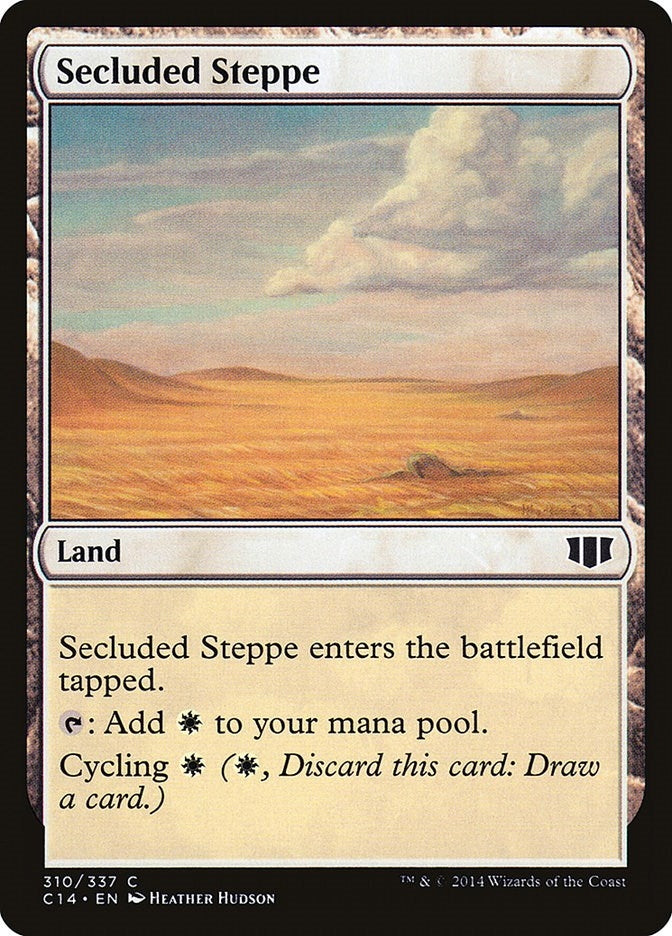 Image for Secluded Steppe (310) [Commander 2014] - Magic: The Gathering