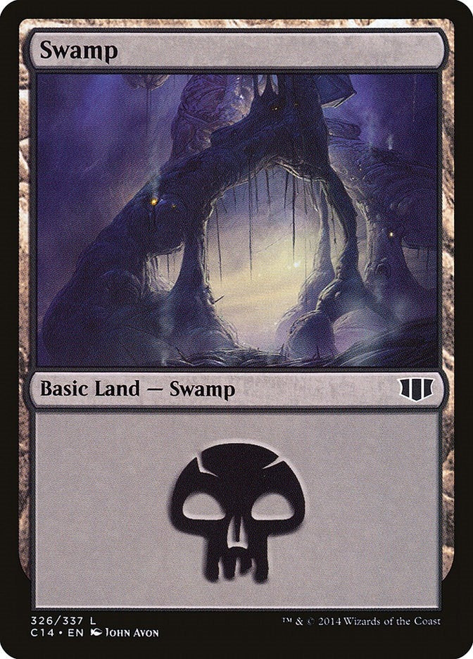 Image for Swamp (326) (326) [Commander 2014] - Magic: The Gathering