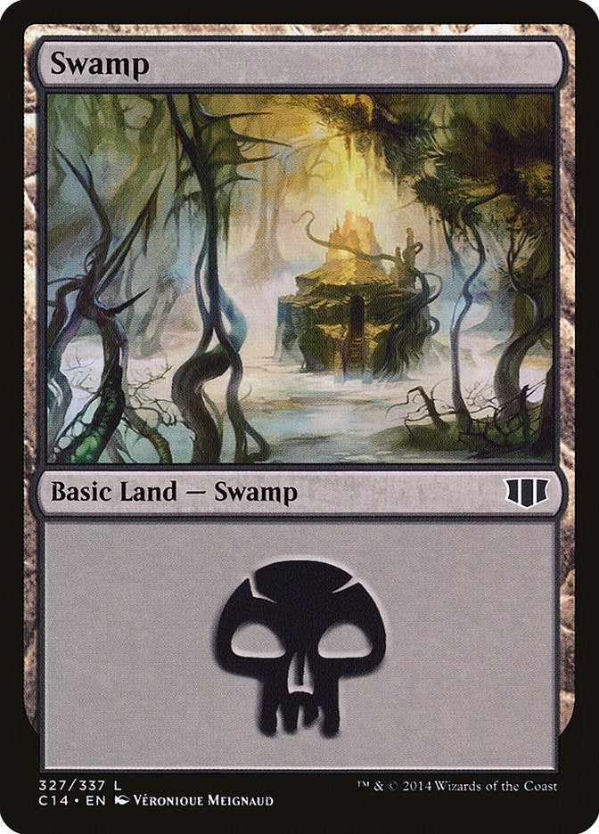 Image for Swamp (327) (327) [Commander 2014] - Magic: The Gathering