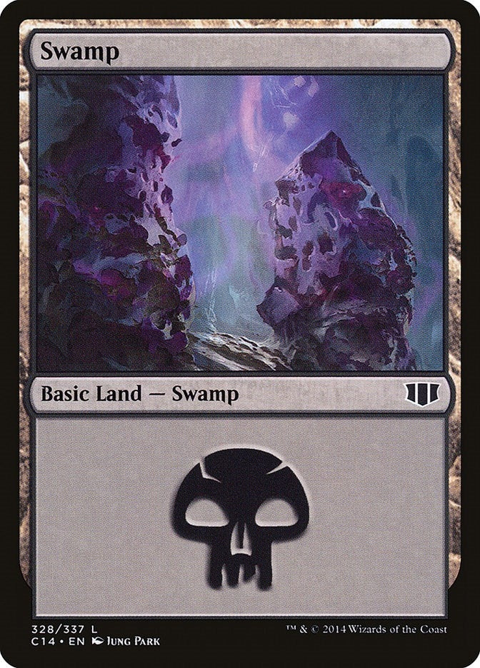 Image for Swamp (328) (328) [Commander 2014] - Magic: The Gathering