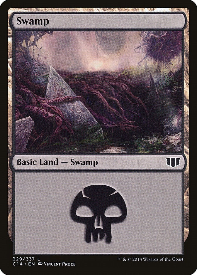 Image for Swamp (329) (329) [Commander 2014] - Magic: The Gathering