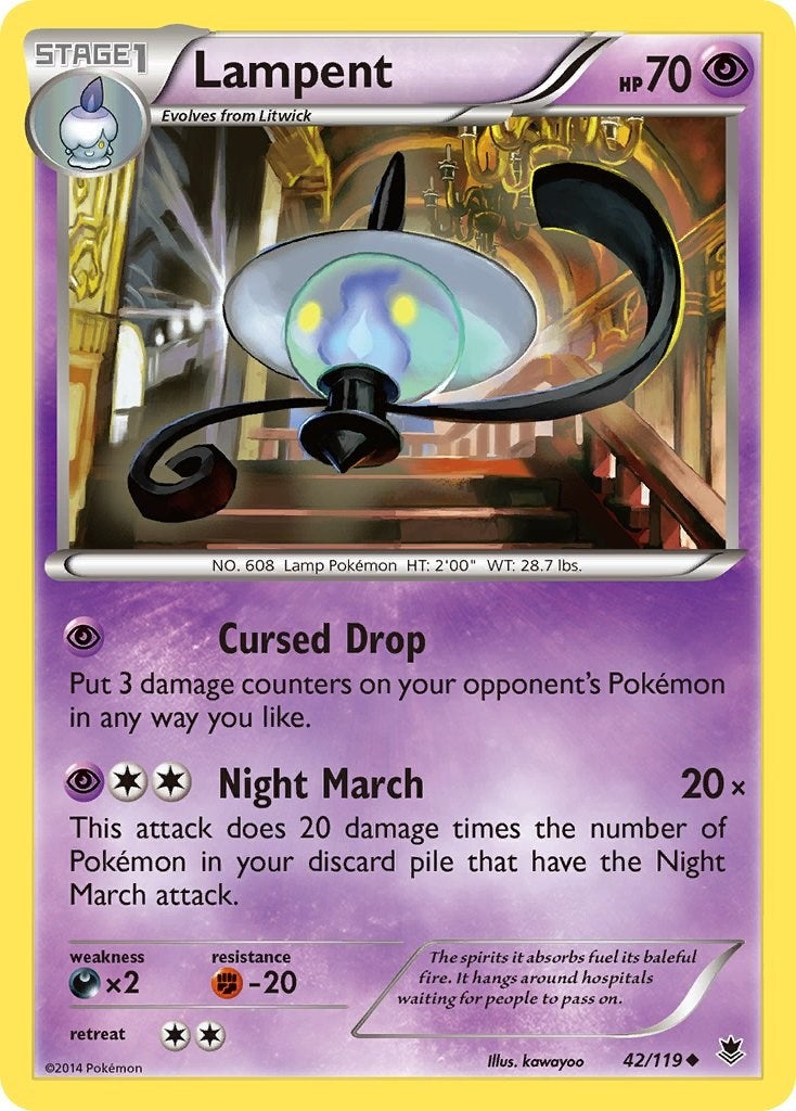 Image for Lampent (42/119) [XY - Phantom Forces] - Pokemon