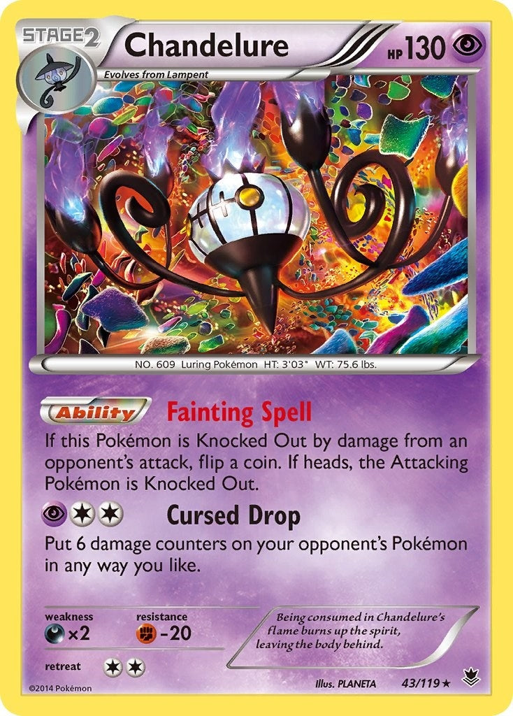 Image for Chandelure (43/119) [XY - Phantom Forces] - Pokemon