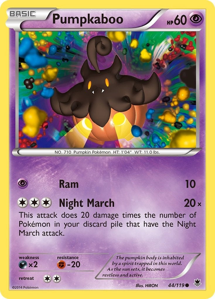 Image for Pumpkaboo (44/119) [XY - Phantom Forces] - Pokemon