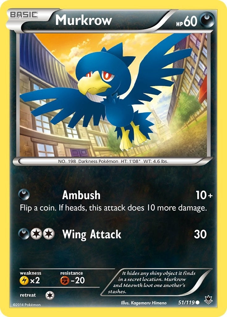 Murkrow (51/119) [XY - Phantom Forces]
