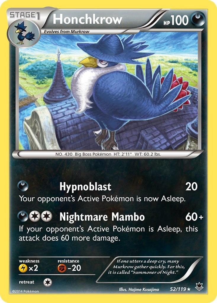 Image for Honchkrow (52/119) [XY - Phantom Forces] - Pokemon