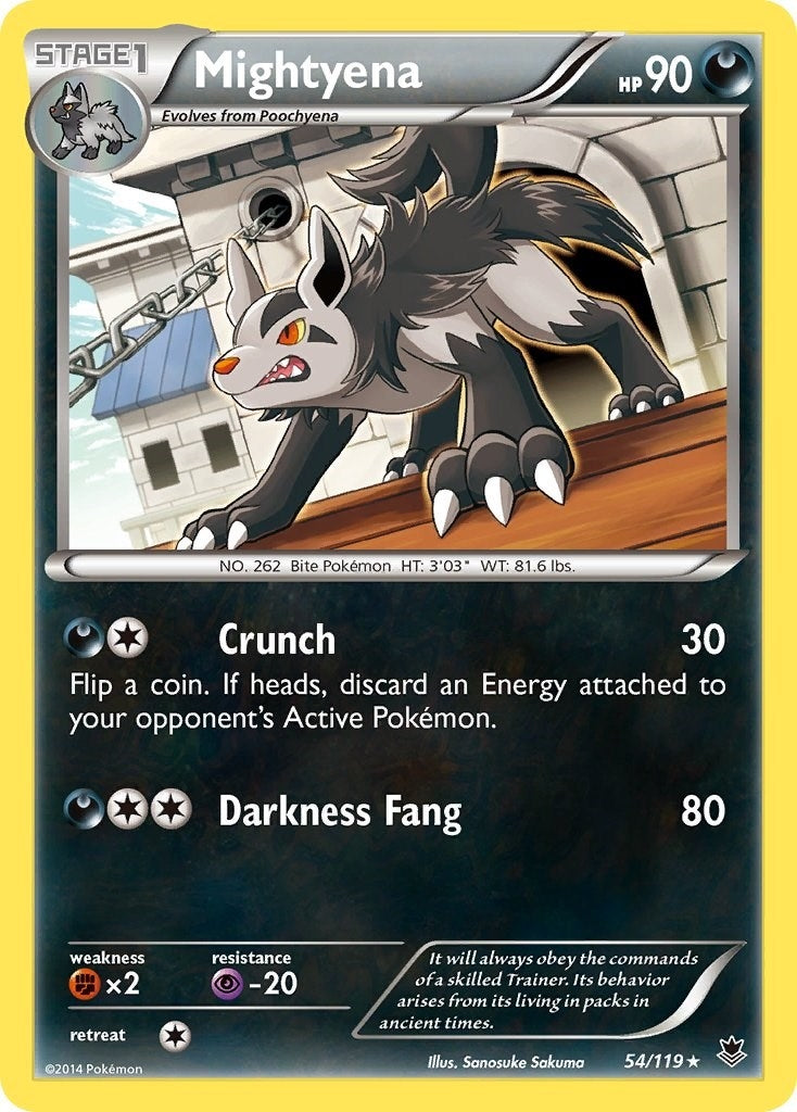 Image for Mightyena (54/119) [XY - Phantom Forces] - Pokemon