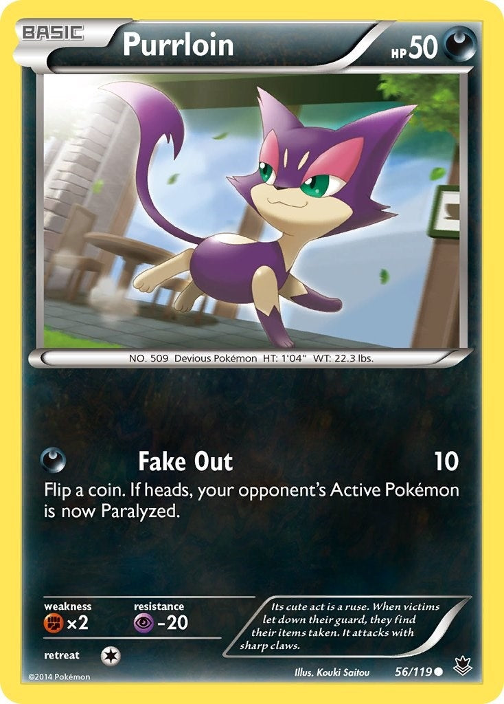 Image for Purrloin (56/119) [XY - Phantom Forces] - Pokemon