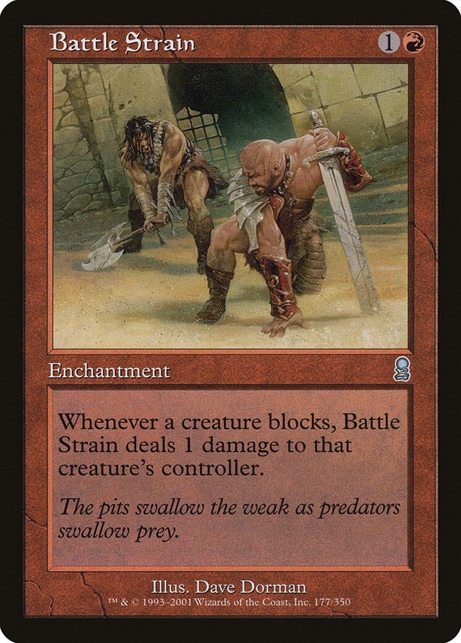 Image for Battle Strain (177) [Odyssey] - Magic: The Gathering
