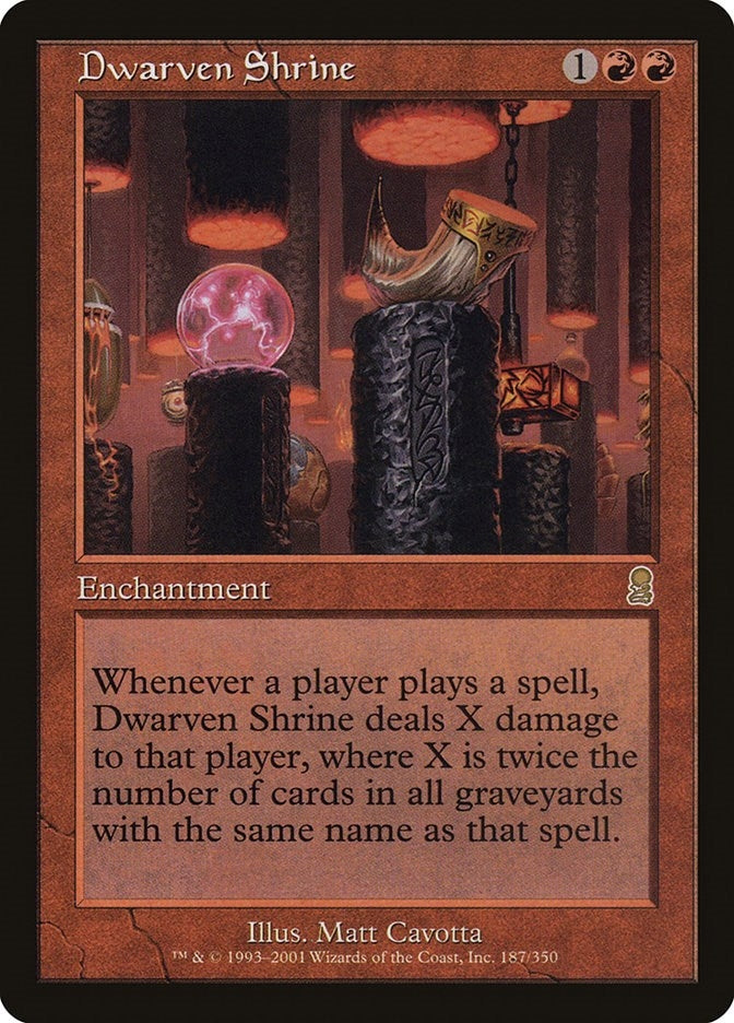 Image for Dwarven Shrine (187) [Odyssey] - Magic: The Gathering
