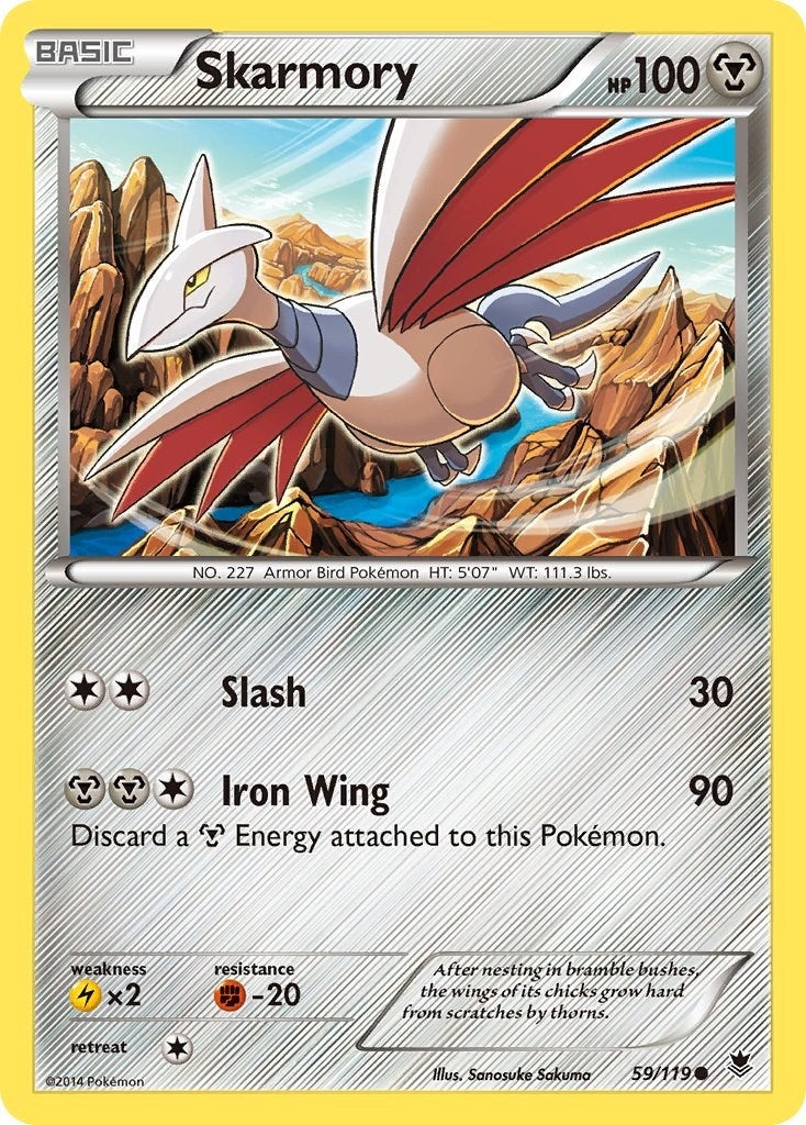 Image for Skarmory (59/119) [XY - Phantom Forces] - Pokemon