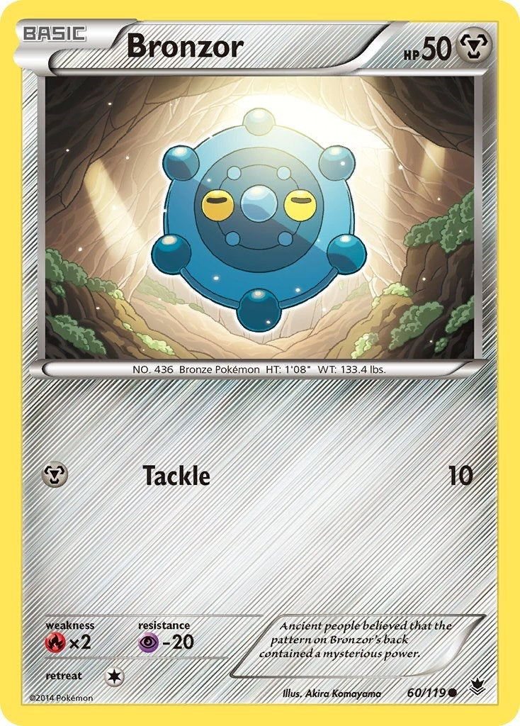 Image for Bronzor (60/119) [XY - Phantom Forces] - Pokemon