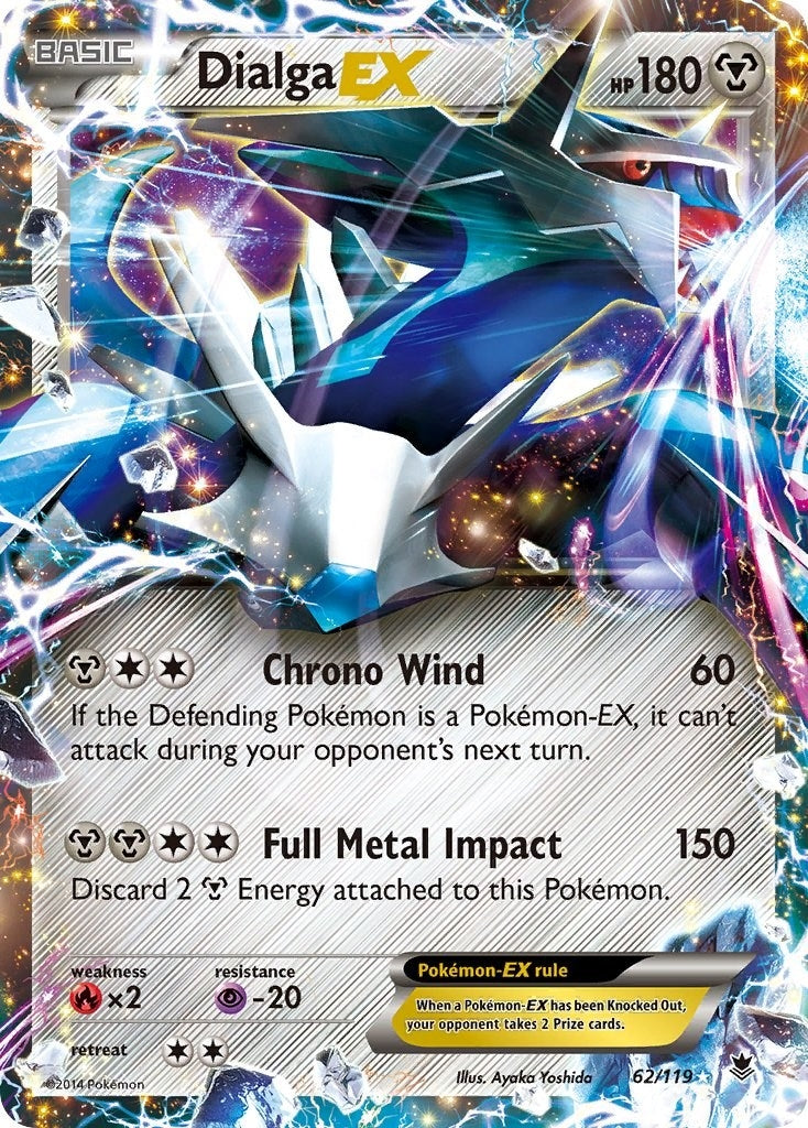 Image for Dialga EX (62/119) [XY - Phantom Forces] - Pokemon
